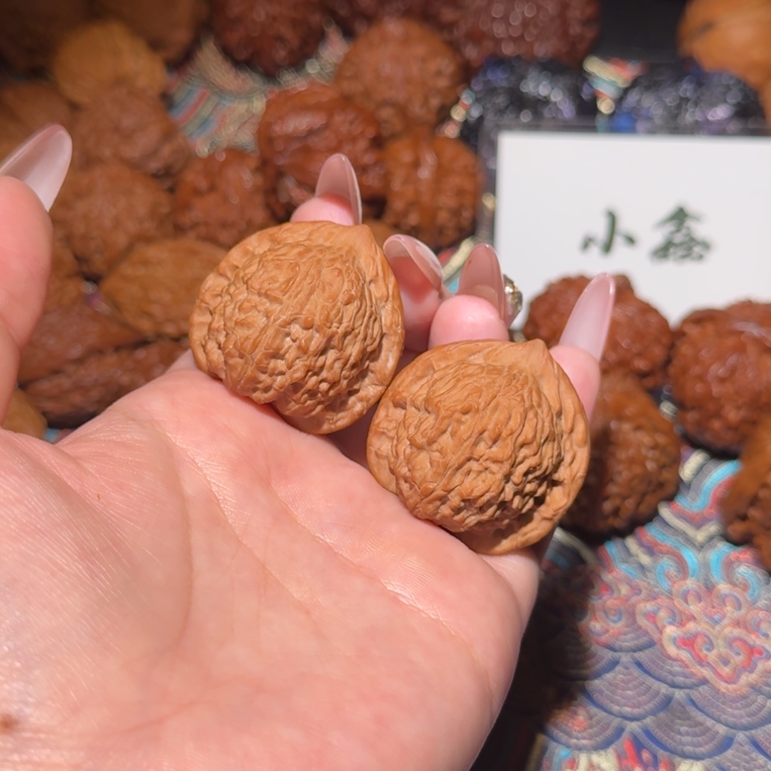 文玩核桃把件2234号36七步沟文玩核桃