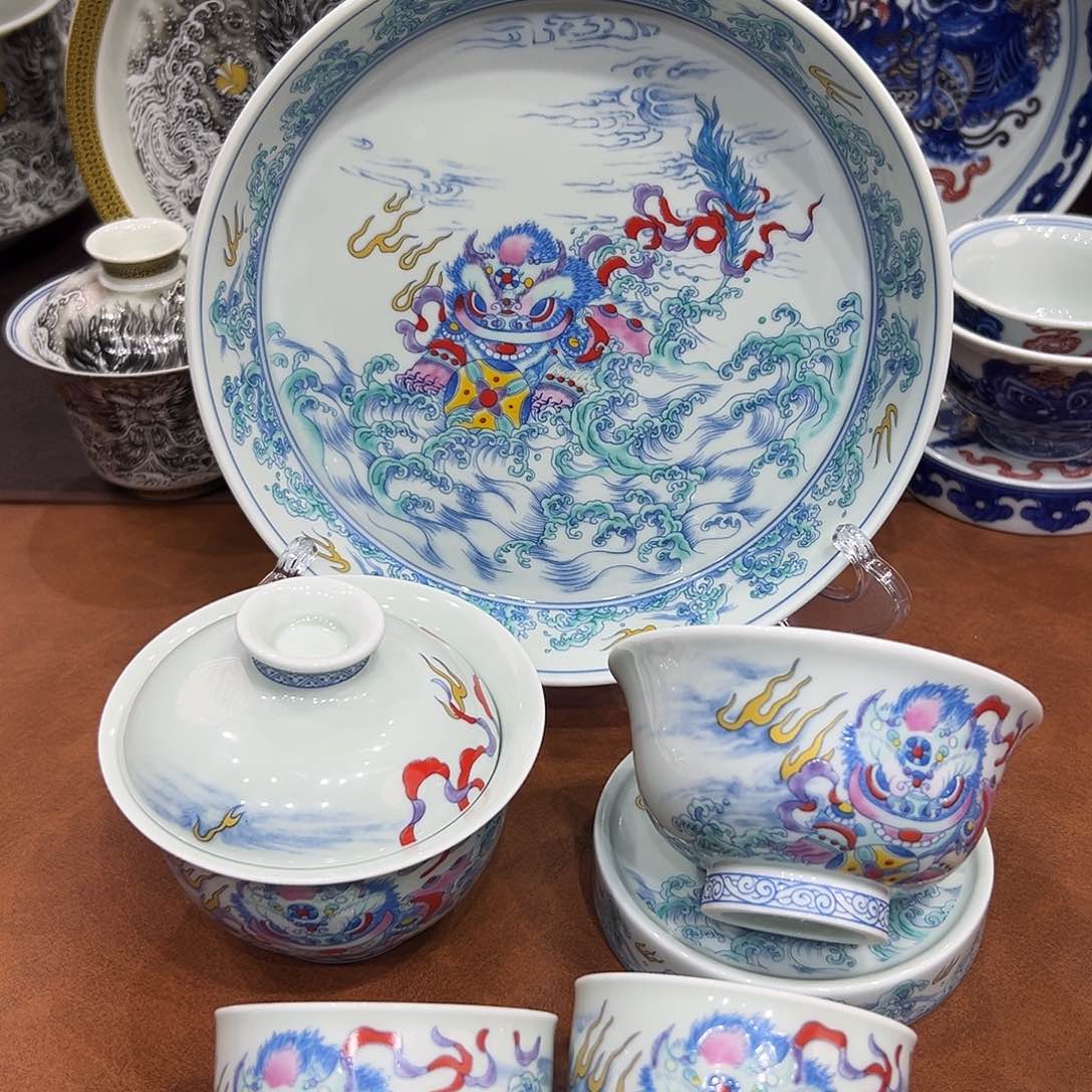 摆件景德镇陶瓷艺术高温