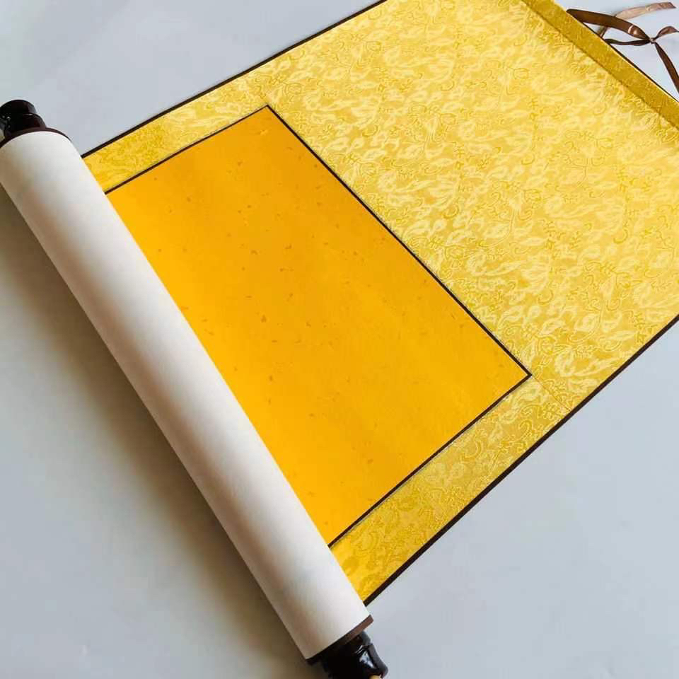 国风文创画轴招才