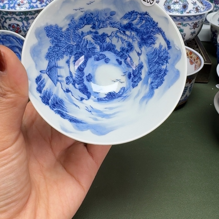 沙沙手工手绘茶具269