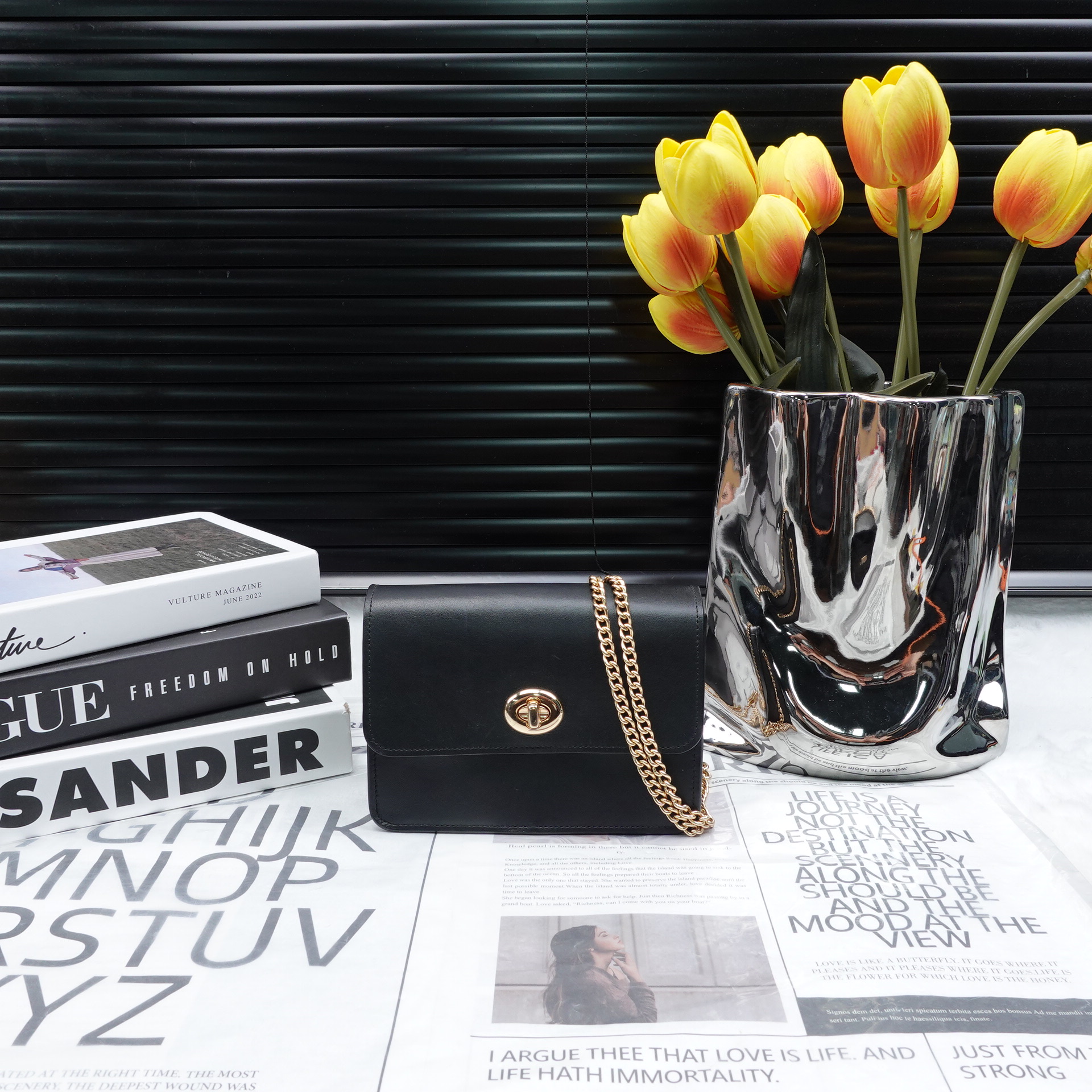 95新 COACH/蔻驰 单肩包/T10216694