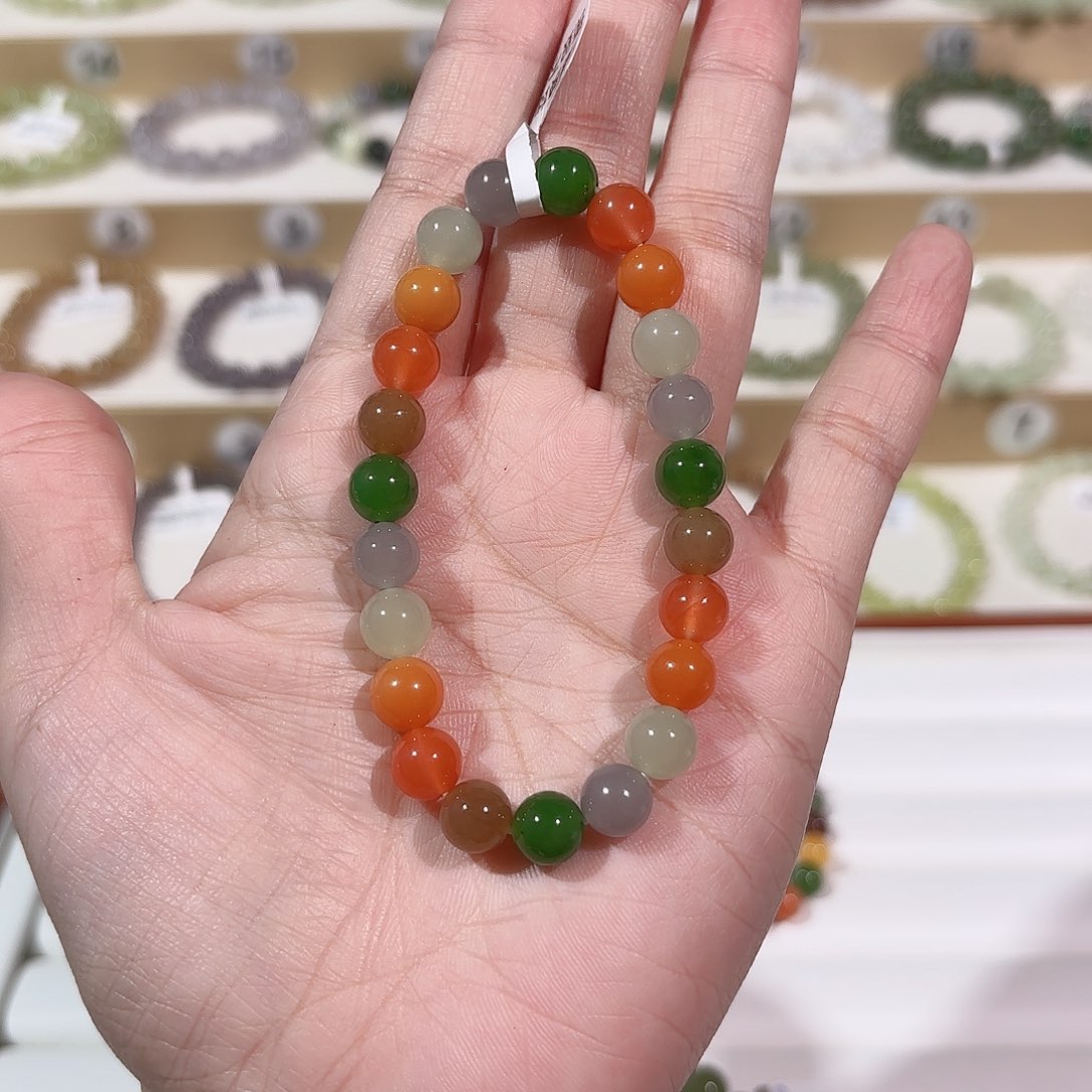 和田玉手链未镶嵌a