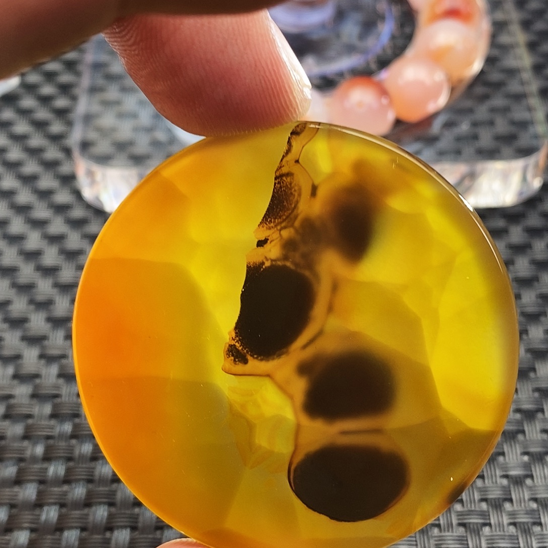 玛瑙/玉髓未镶嵌吊坠(不含链)1042