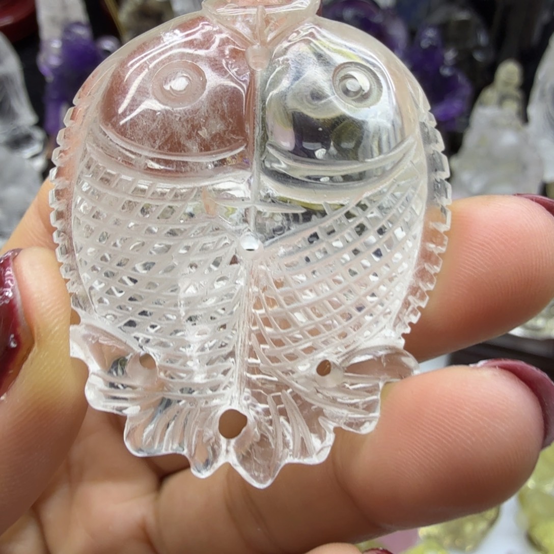 未镶嵌水晶珠宝半成品