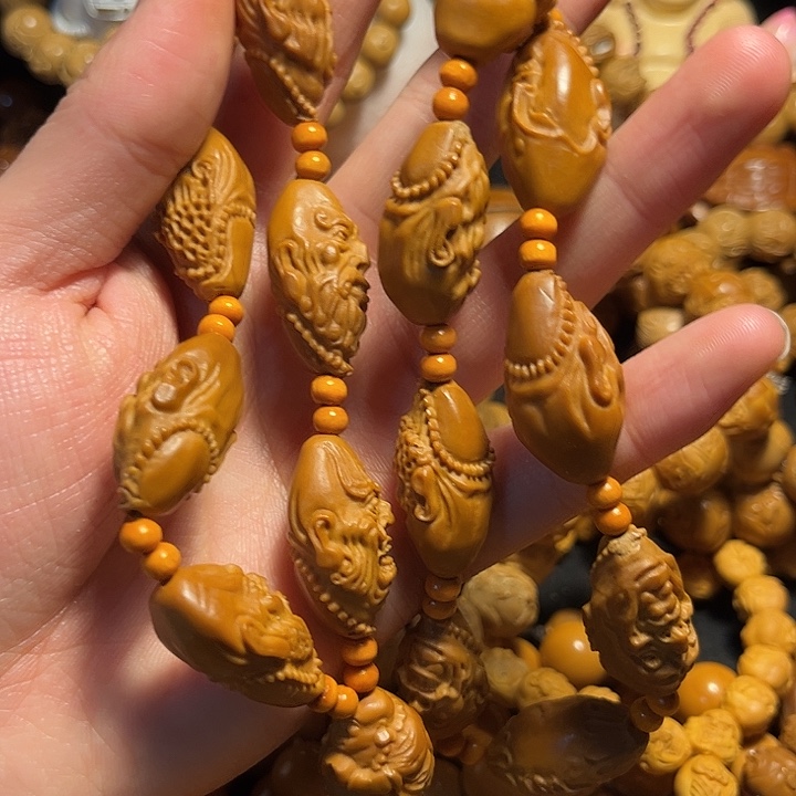 橄榄核手串/手链立新脖挂