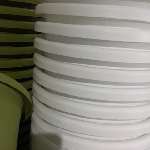 树脂四季7号纯白带托5套