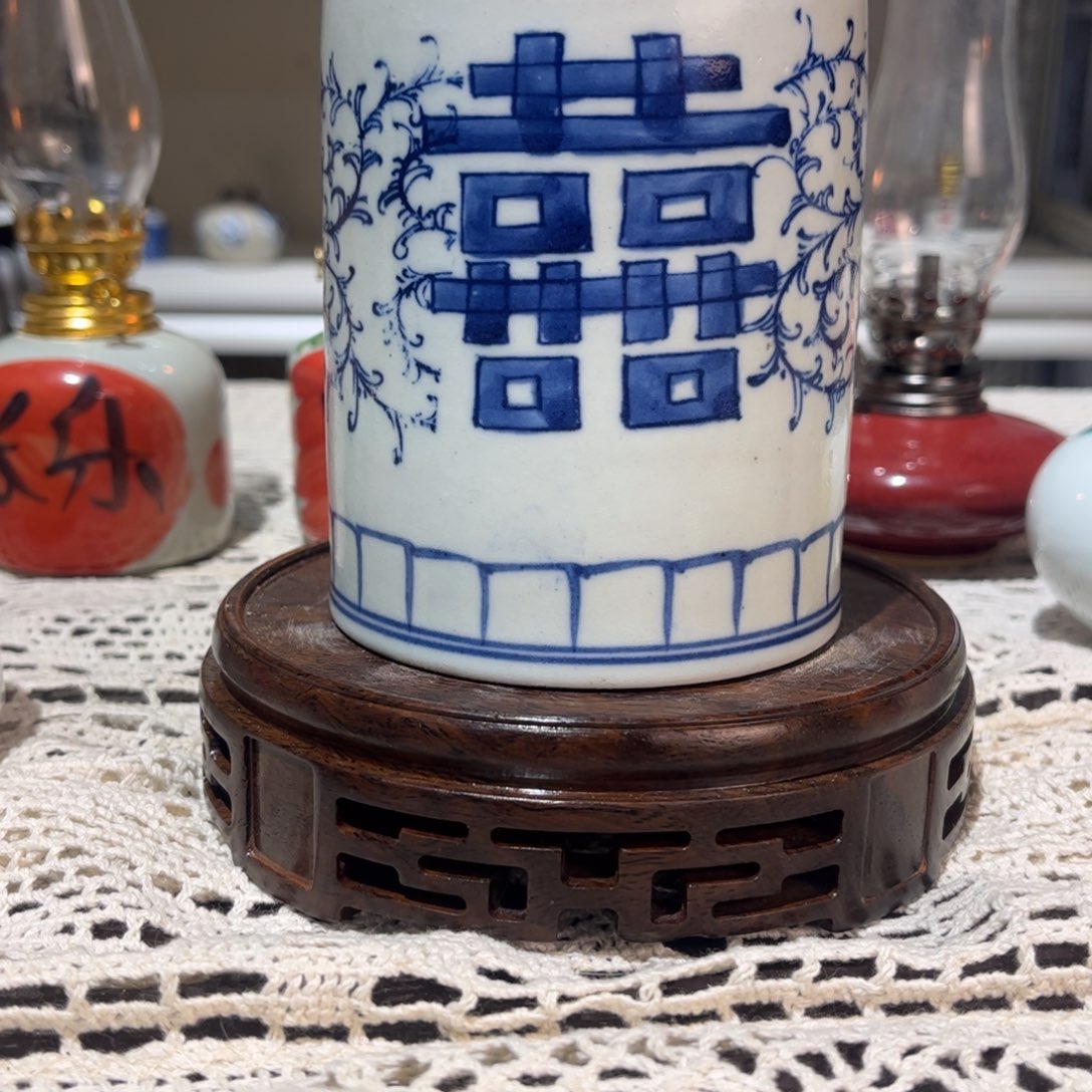 摆件景德镇陶瓷香薰灯