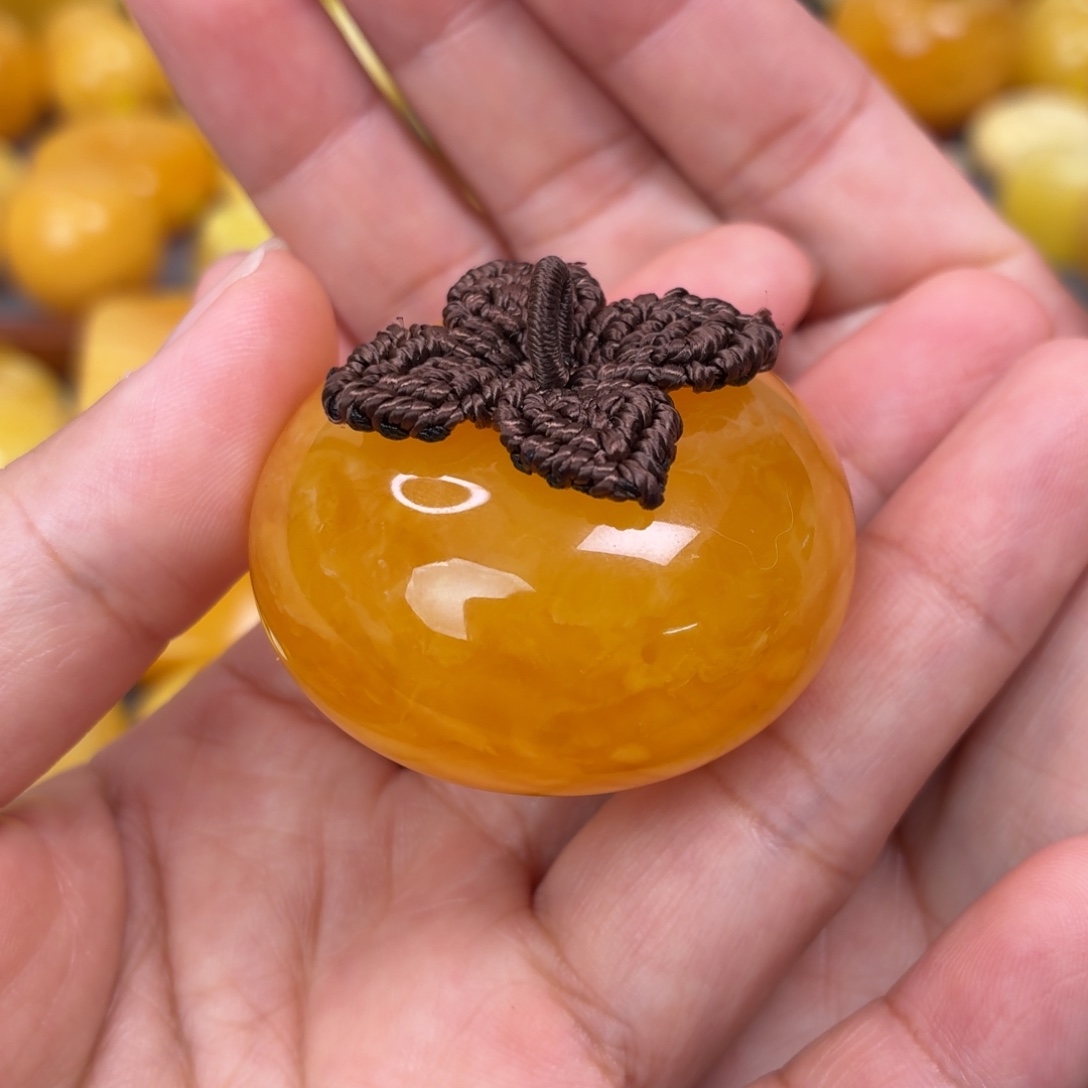 蜜蜡未镶嵌吊坠(不含链)事事如意