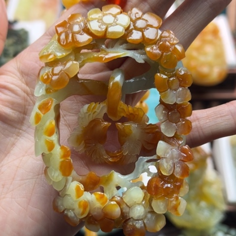 岫玉挂件未镶嵌挂件