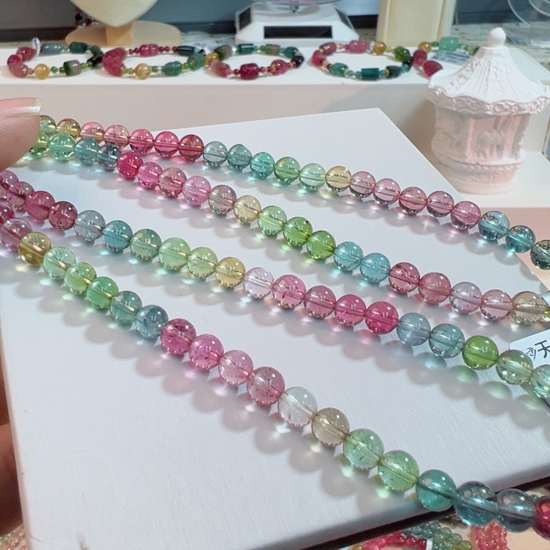 碧玺手链未镶嵌碧玺