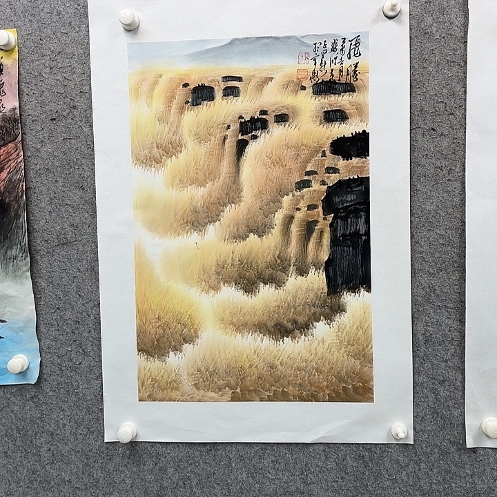 书法作品多次参加全国性