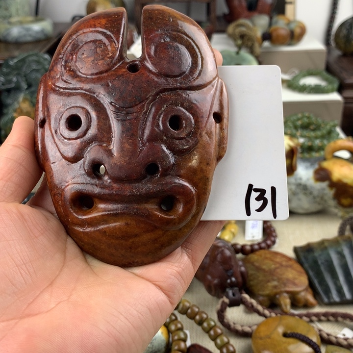 岫岩河磨玉（透闪石质玉）未镶嵌珠宝奇石