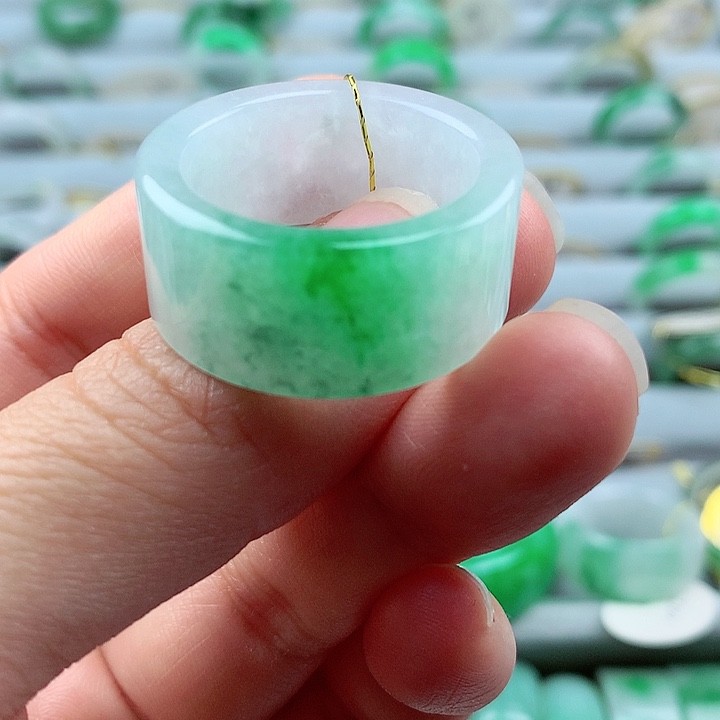 【闪购商品】未镶嵌戒指翡翠25.26号