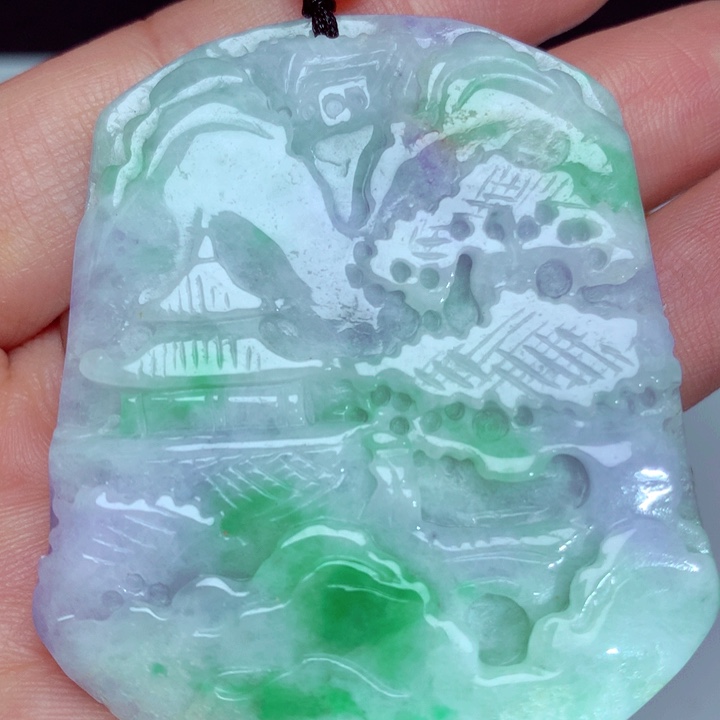 翡翠吊坠(不含链)未镶嵌