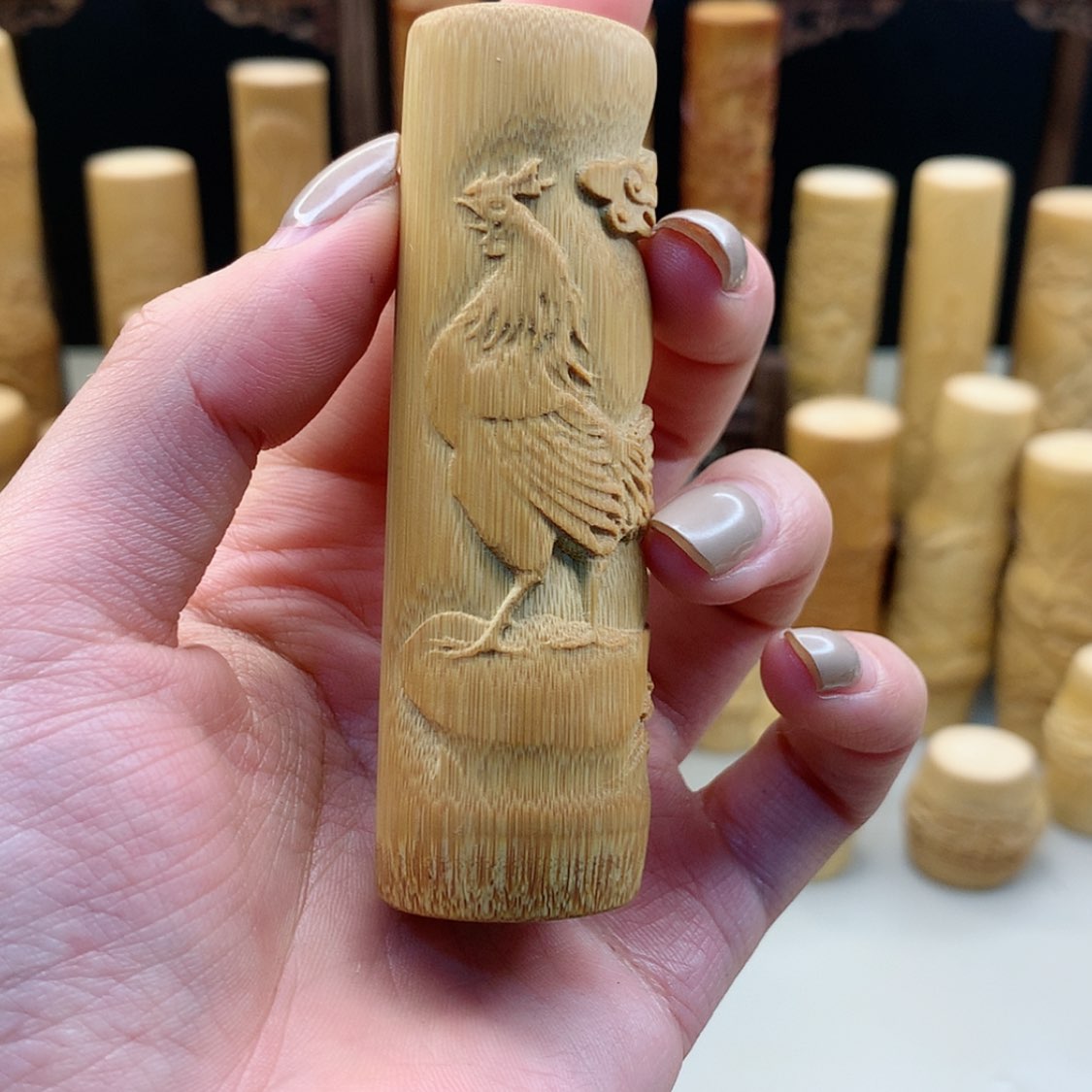 【闪购商品】竹哈**娜实心竹海哈哈哈哈