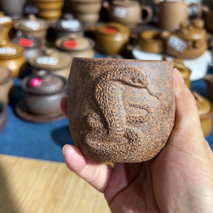 缸120 毫升原谷烧高温粗瓷