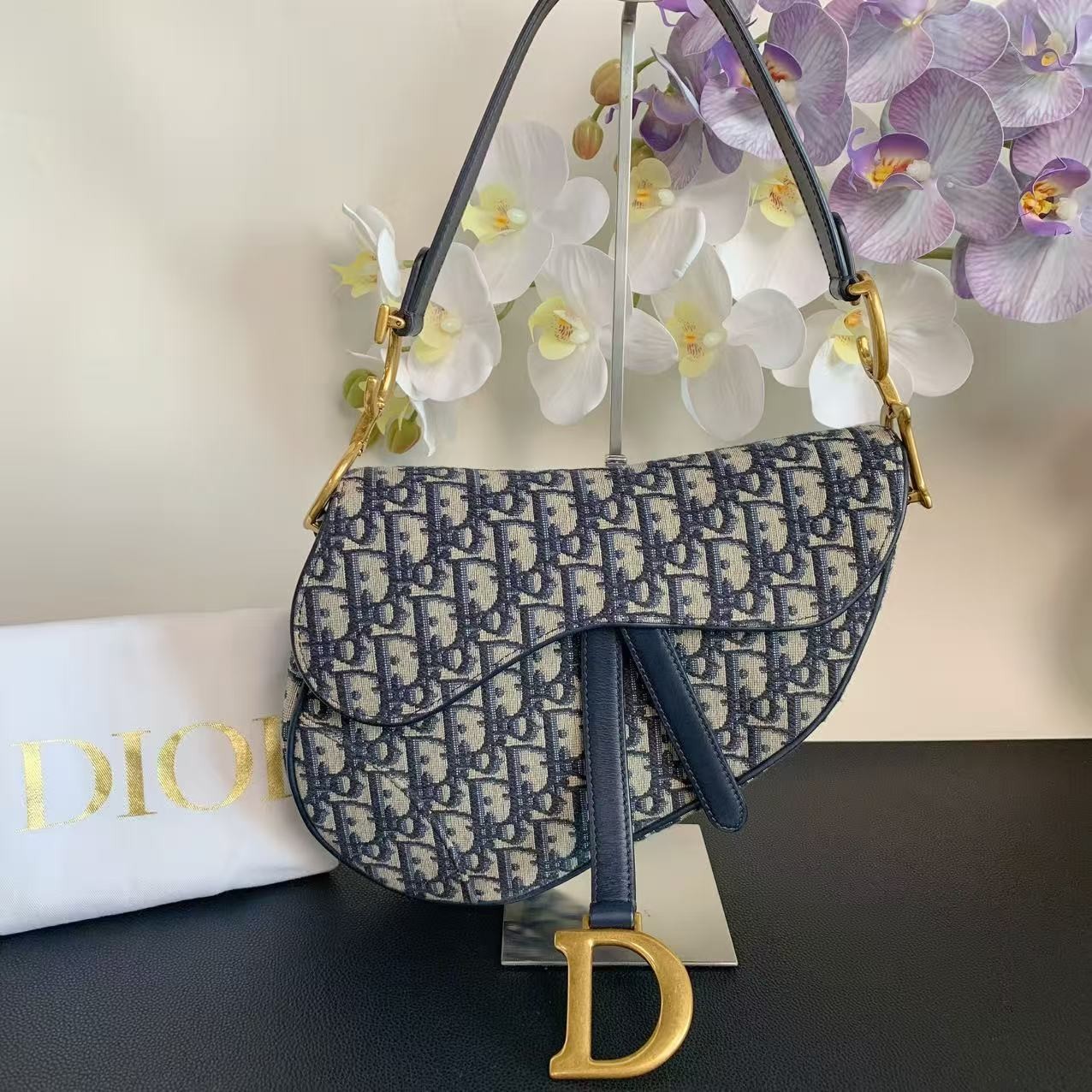 95新 DIOR/迪奥 【闲置】dior 马鞍中号