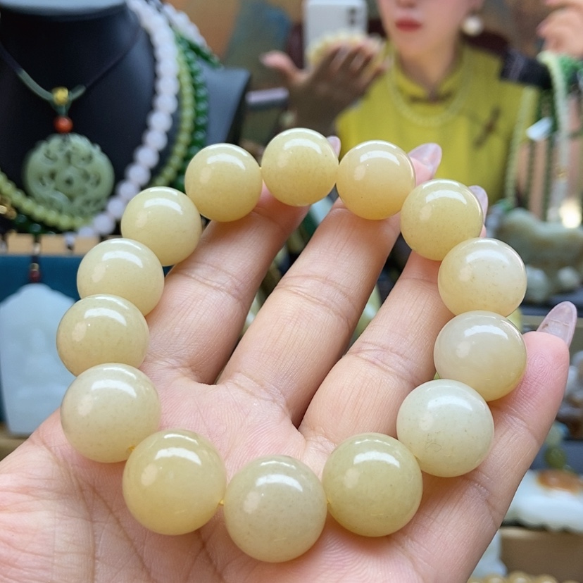 【闪购商品】和田玉（糖玉）未镶嵌手链