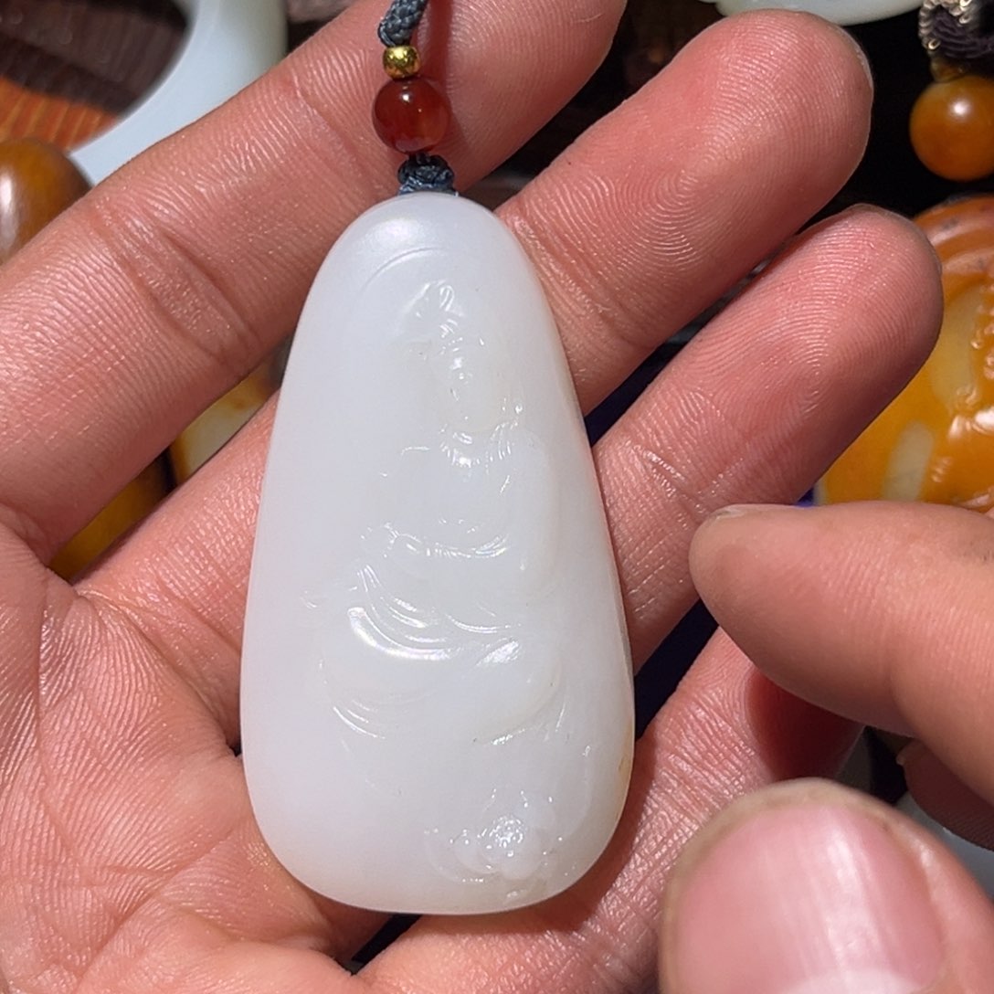 和田玉挂件未镶嵌