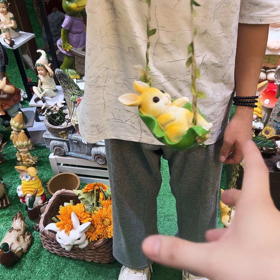 摆件花园摆件红红火火