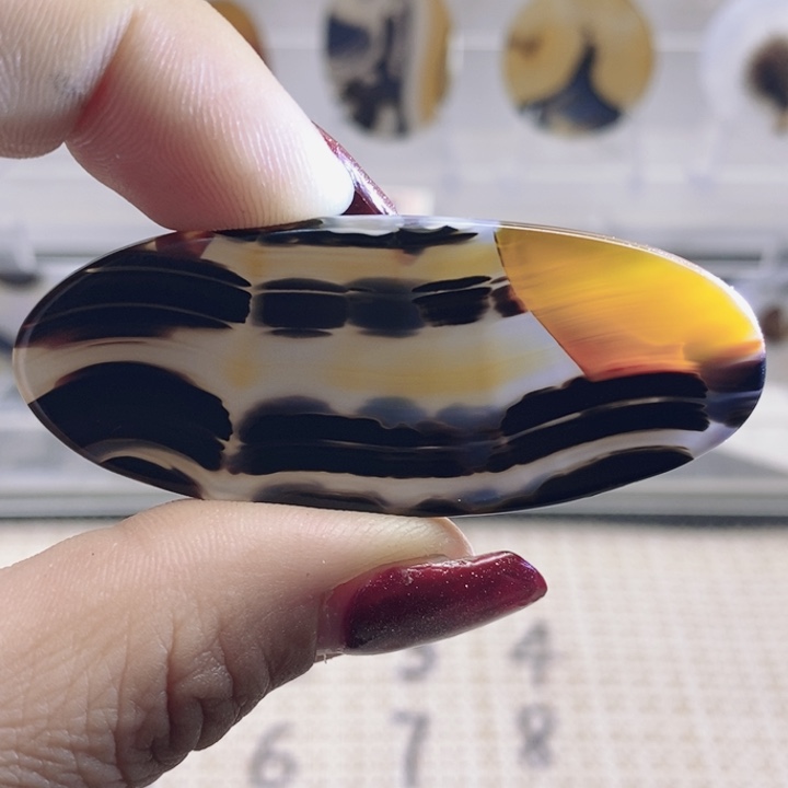 玛瑙/玉髓未镶嵌颈饰