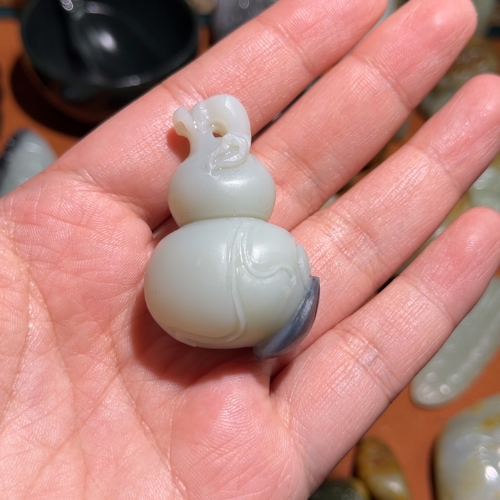 和田玉挂件未镶嵌善*