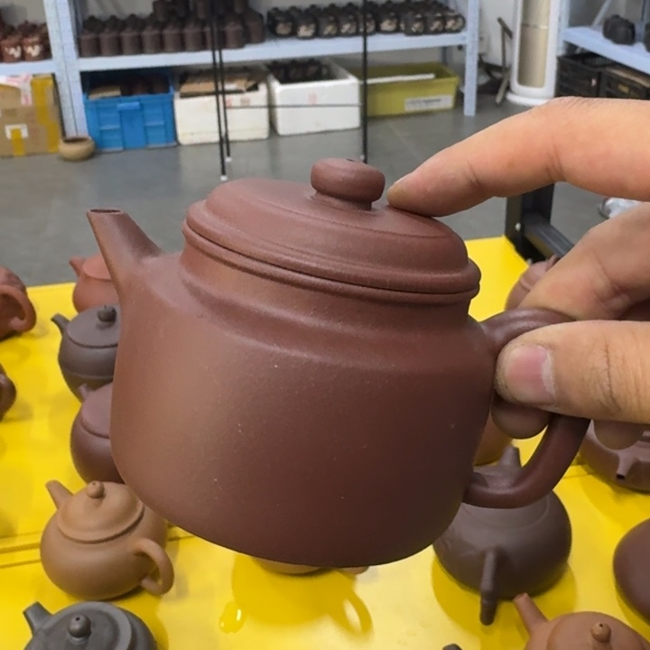 钞***满紫砂茶杯宜兴紫砂茶壶微瑕