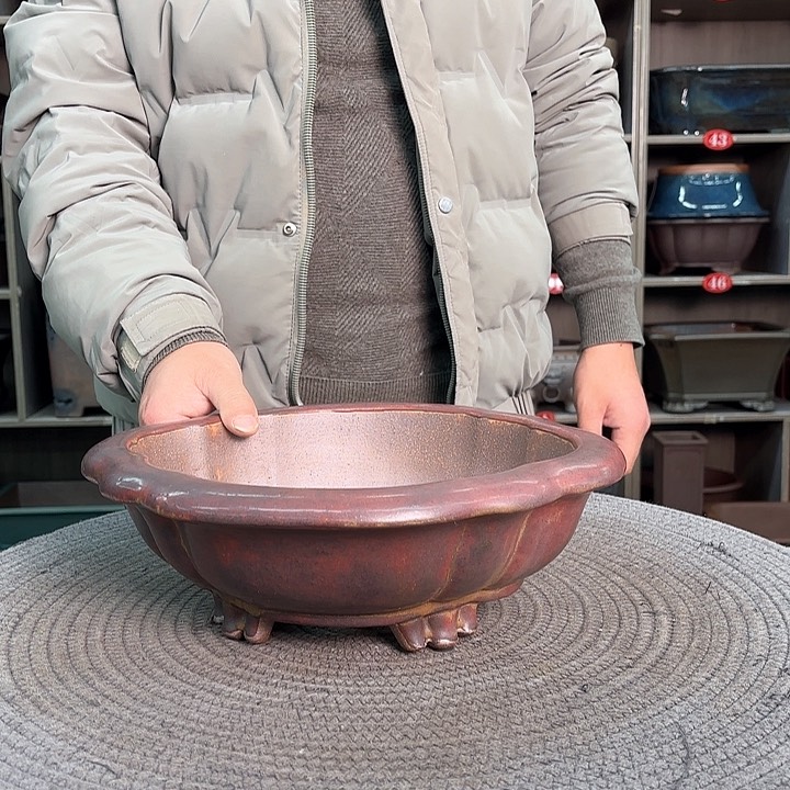 紫砂花盆紫砂的味道很好