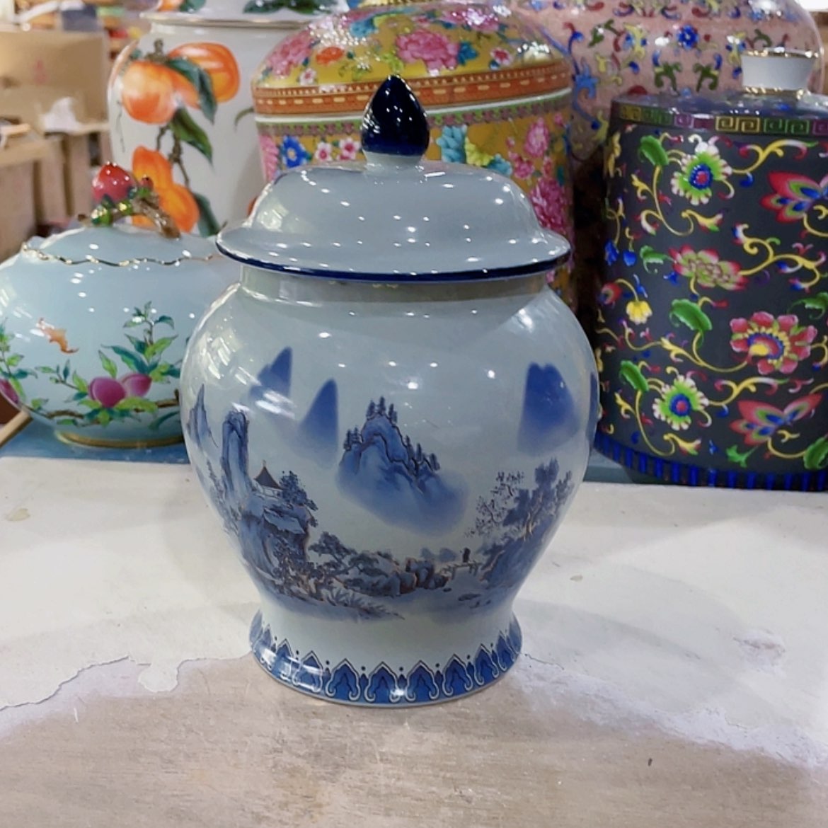 【闪购商品】罐茶叶罐陶瓷茶叶罐