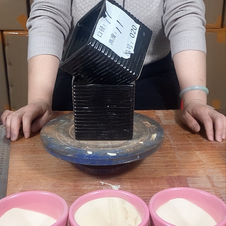 陶瓷微瑕花盆-020-2