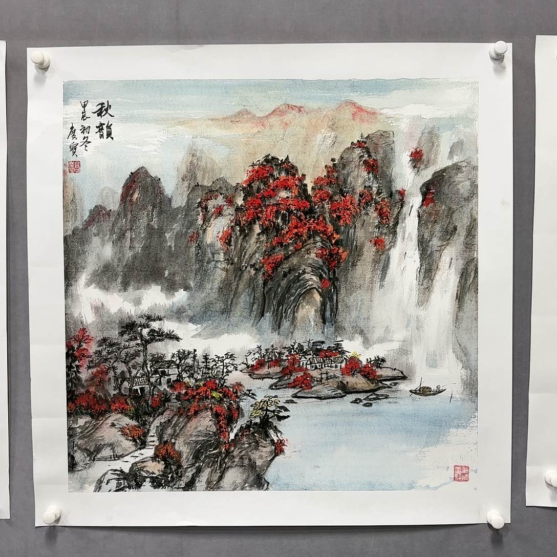 国画国画纯手绘作品请放心去藏