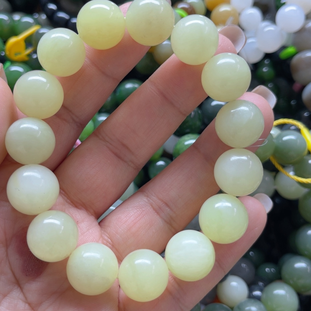 和田玉手链未镶嵌