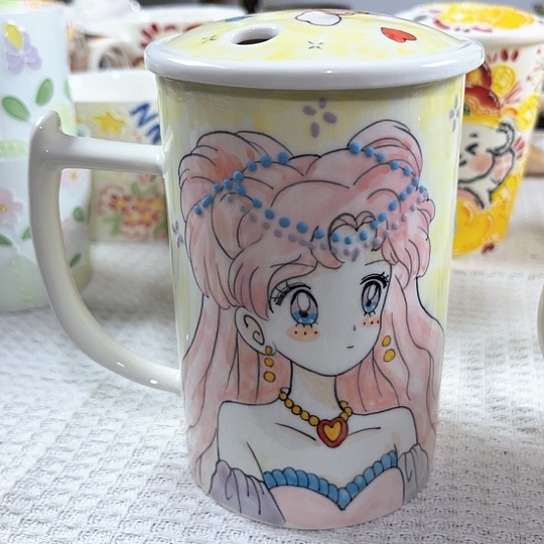 手绘高温釉下彩陶瓷