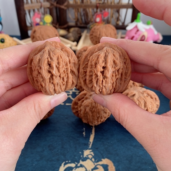 文玩核桃把件四座楼36