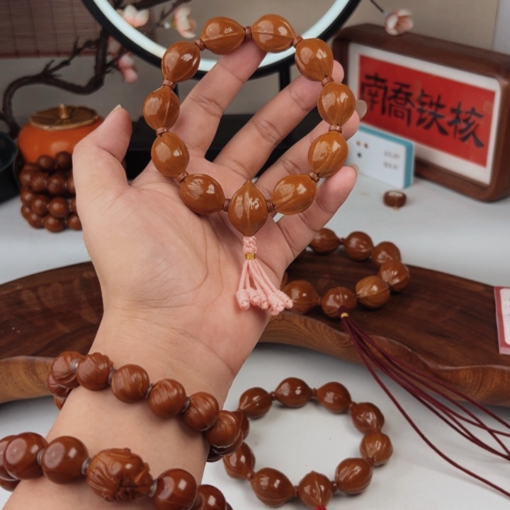 橄榄核手串18×23鲨鱼背