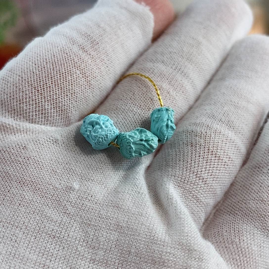 绿松石珠宝奇石未镶嵌