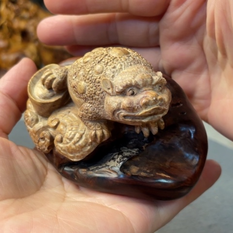 【闪购商品】黄花梨/降香黄檀把件……………….