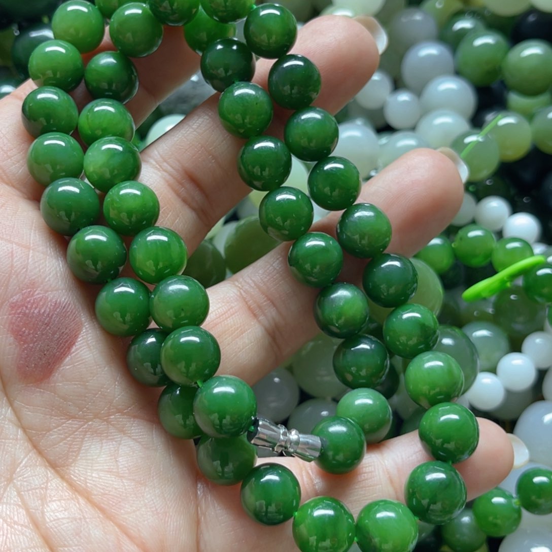 和田玉手链未镶嵌