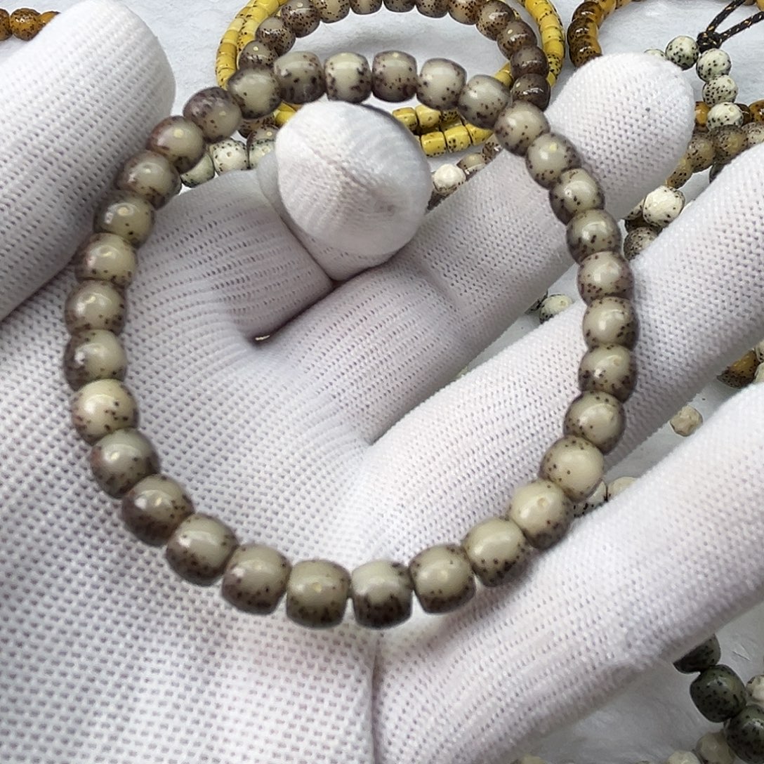 拾***-吊坠星月菩提黑冰鼓珠大眼睛