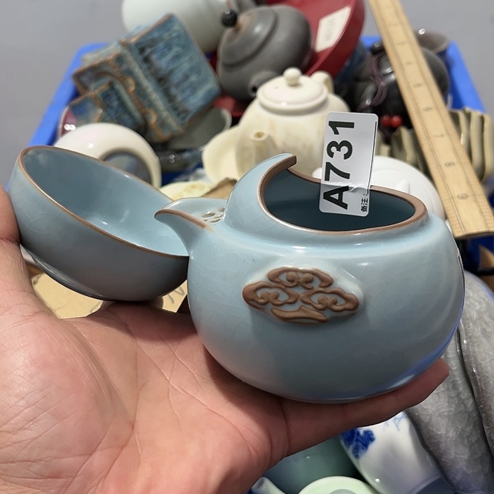 茶具默认微瑕瓷器、茶具、壶、摆件，介意勿拍 