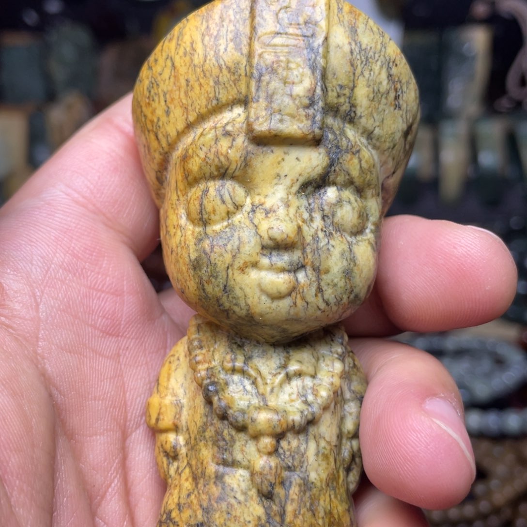 岫岩河磨玉（透闪石质玉）未镶嵌颈饰