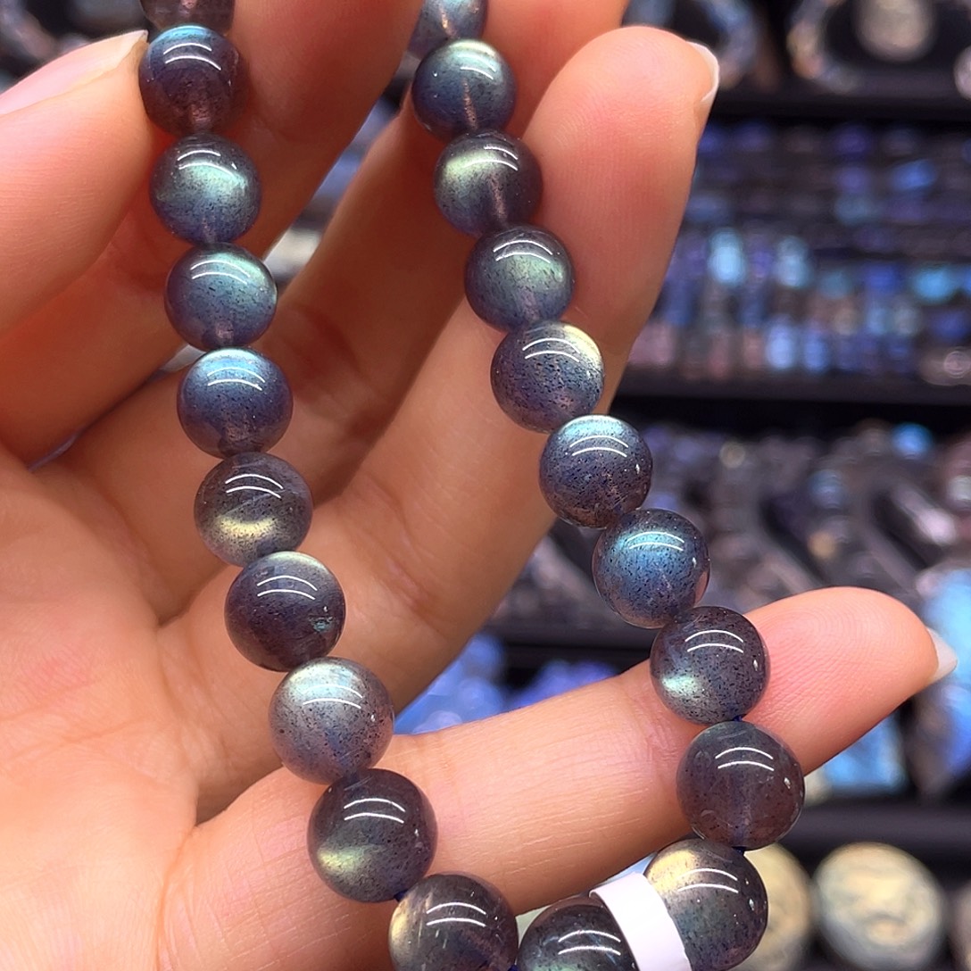 未镶嵌手串长石8.2左右