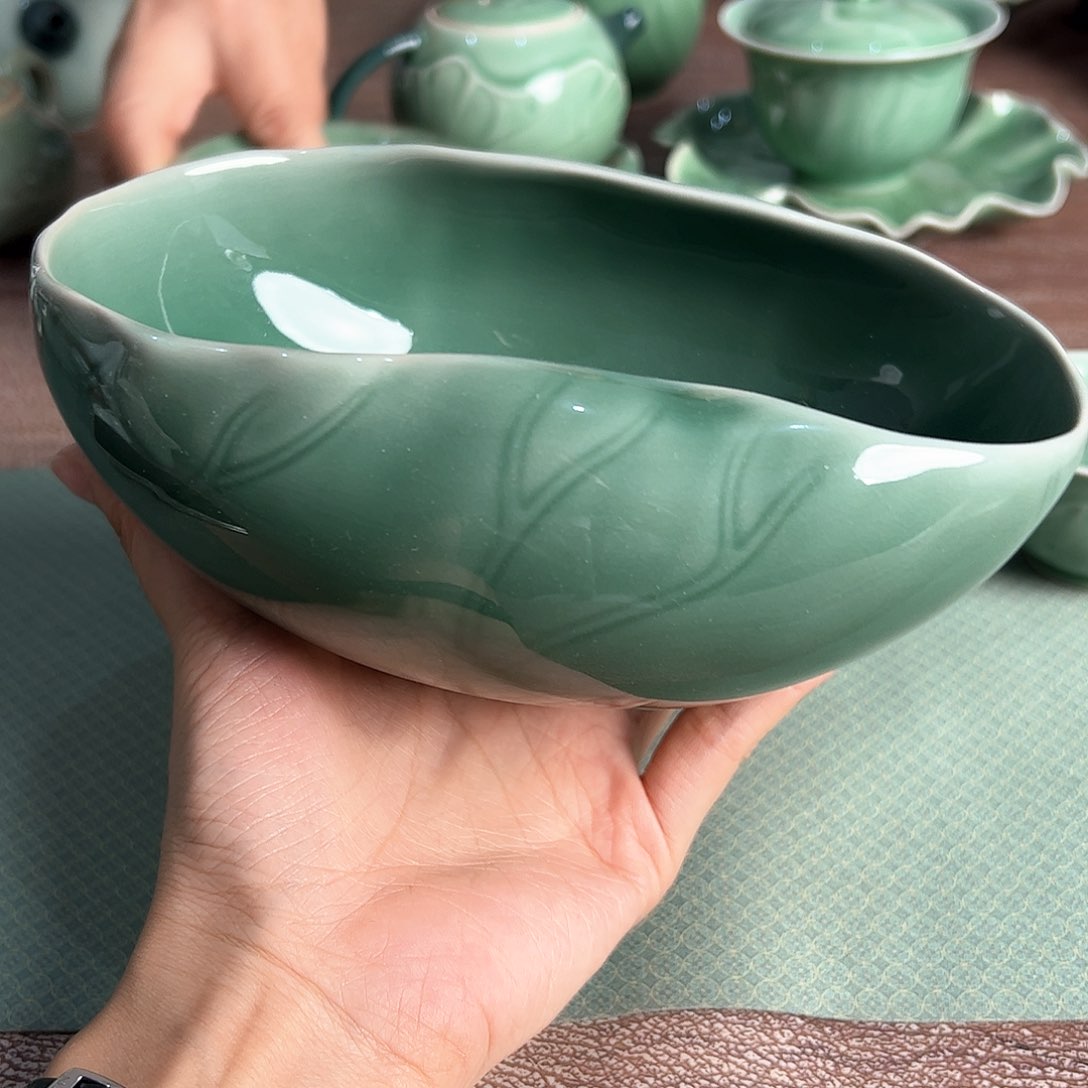 云间青瓷小米茶器龙泉