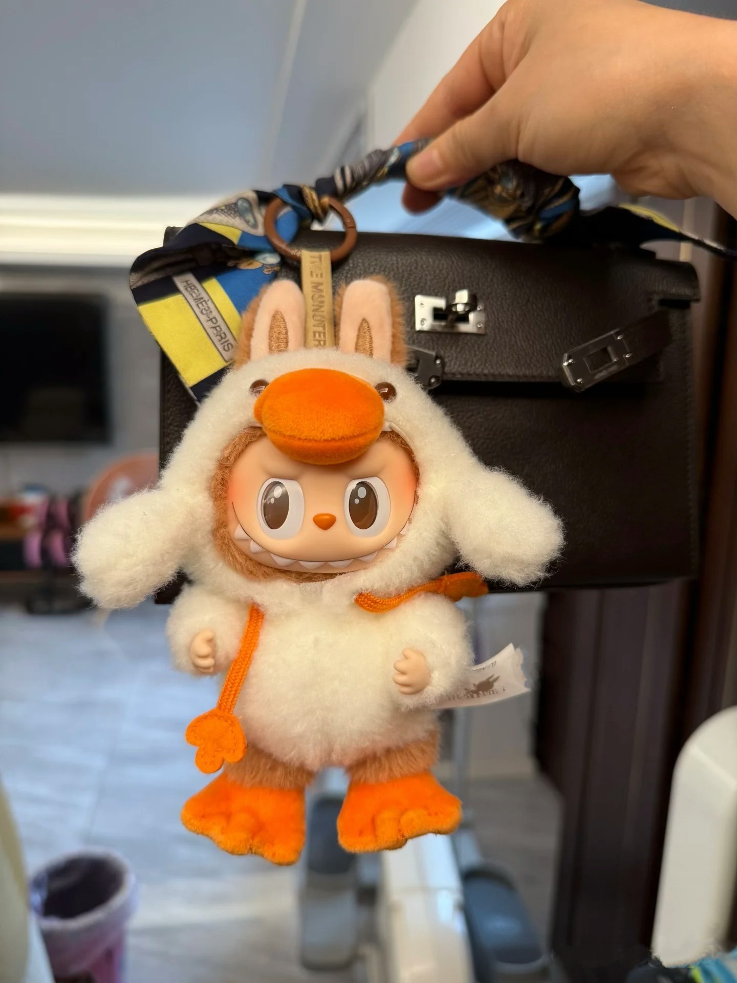 17cm一代站姿泡泡玛特labubu“森林童话“搪胶公仔拉布布替换装娃衣