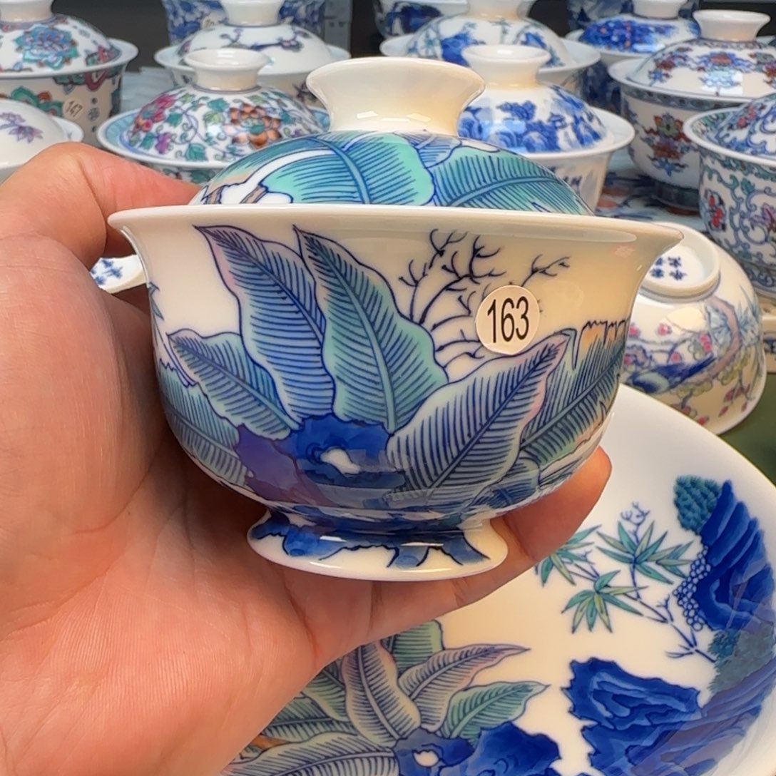 彦祖纯手工手绘茶具163
