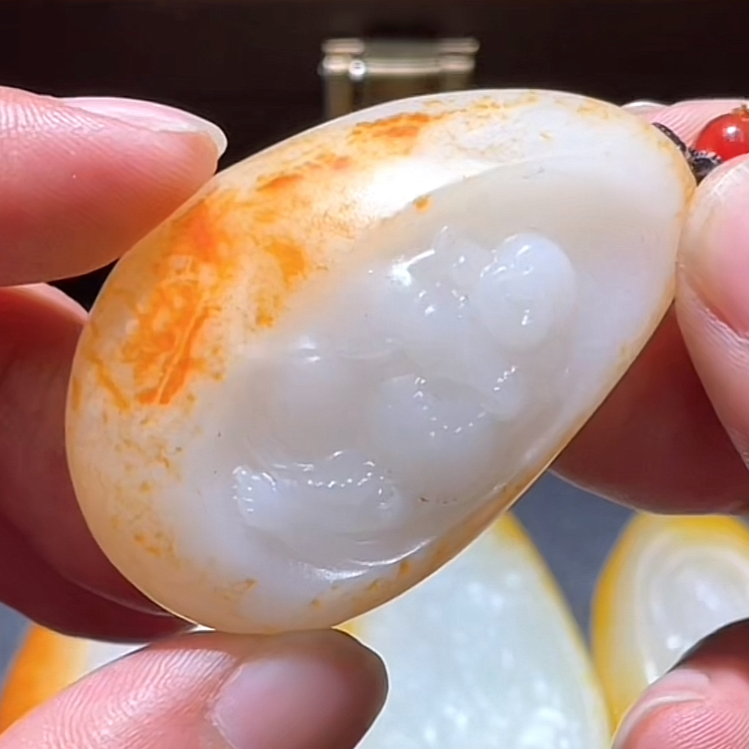 和田玉玉石挂件 d1209拍一发一
