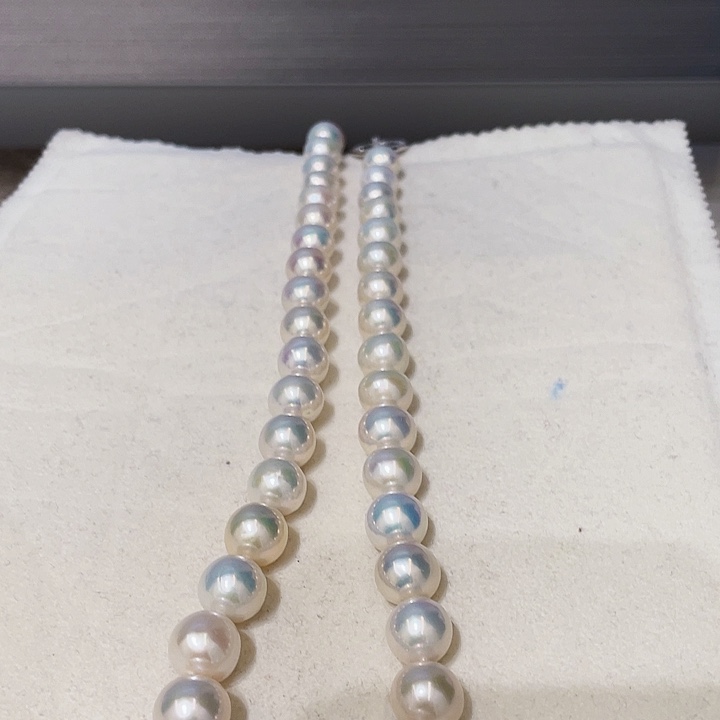 淡水珍珠颈饰银S925镶嵌