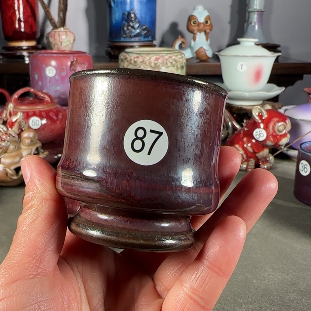 鱼**生钧瓷传统工艺作品