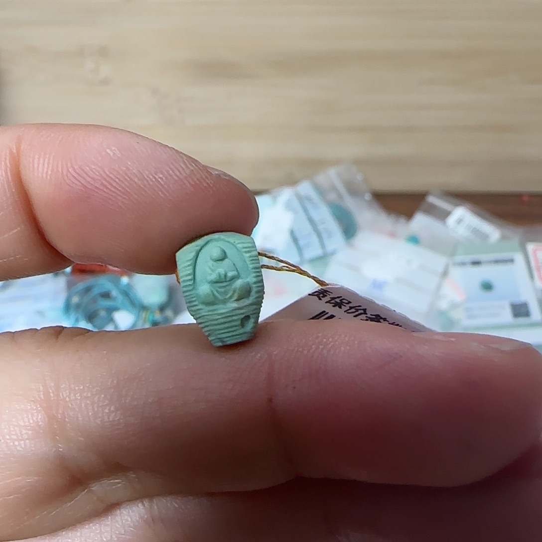 绿松石珠宝半成品未镶嵌