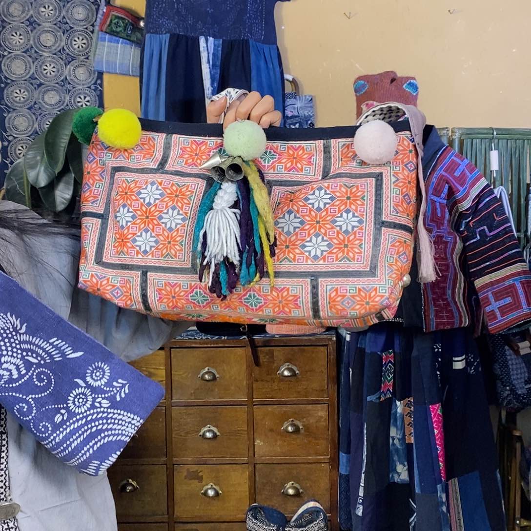 织绣手工制作包包